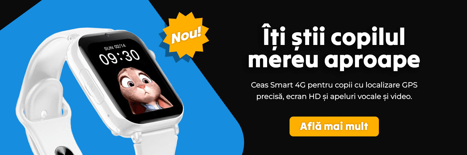 Ceas Copii cu GPS SIM