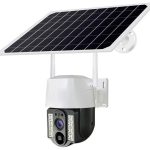 Camera supraveghere FHD 2MP Senzor miscare, PTZ, Conexiune 4G cu Panou Incarcare Solara si Rezistenta la apa IP66