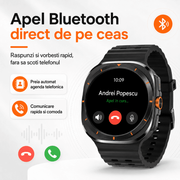 Smartwatch CRZ S7 apeluri SmartWatch CRZ S7