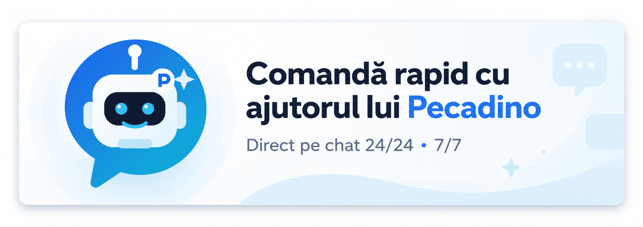 Comandă rapid cu ajutorul lui Pecadino
